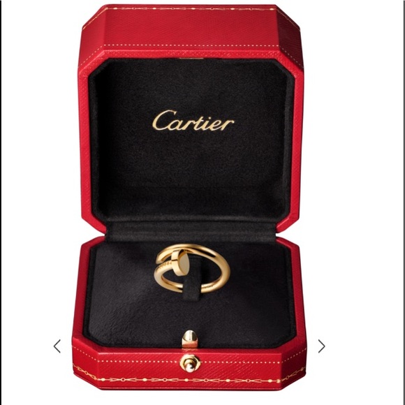 CARTIER JUSTE UN CLOU RING 18KG - Picture 5 of 6
